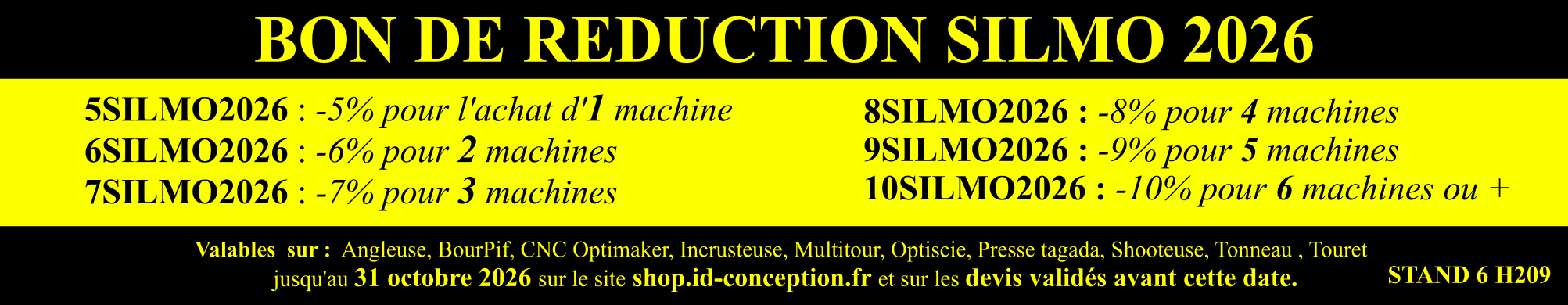 réduction Silmo 2026